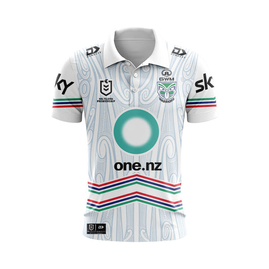 New Zealand Warriors 2025 Indigenous Polo Shirt