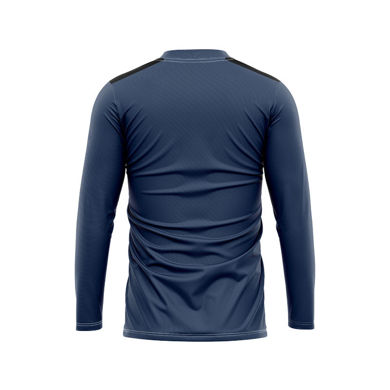 New Zealand All Blacks 2022 Long Sleeve Grey Training Shirt