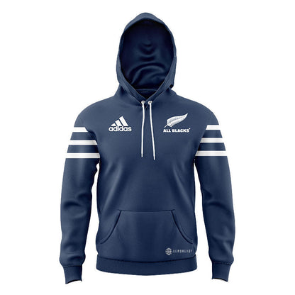 New Zealand All Blacks 2022 Kids Grey Training Hoodie
