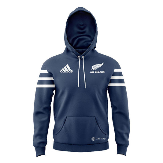 New Zealand All Blacks 2022 Kids Grey Training Hoodie