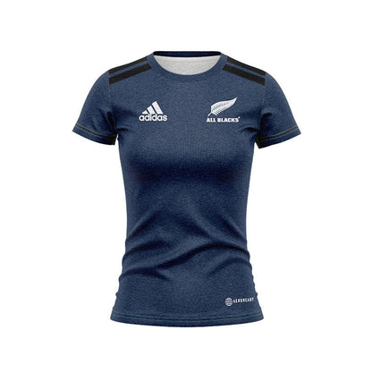 New Zealand All Blacks 2022 Women's Grey Training Shirt