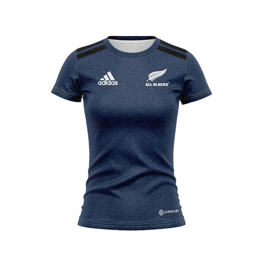 New Zealand All Blacks 2022 Women's Grey Training Shirt