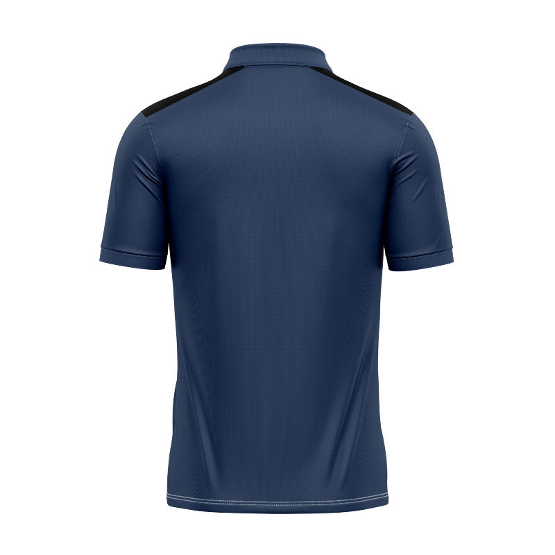 New Zealand All Blacks 2022 Rugby Grey Training Polo Shirt