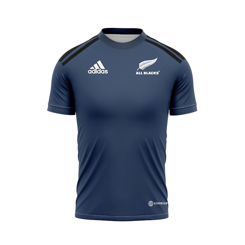 New Zealand All Blacks 2022 Grey Training Shirt