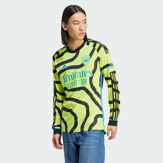 Arsenal Gunners 2023/24 Long Sleeve Away Jersey Shirt