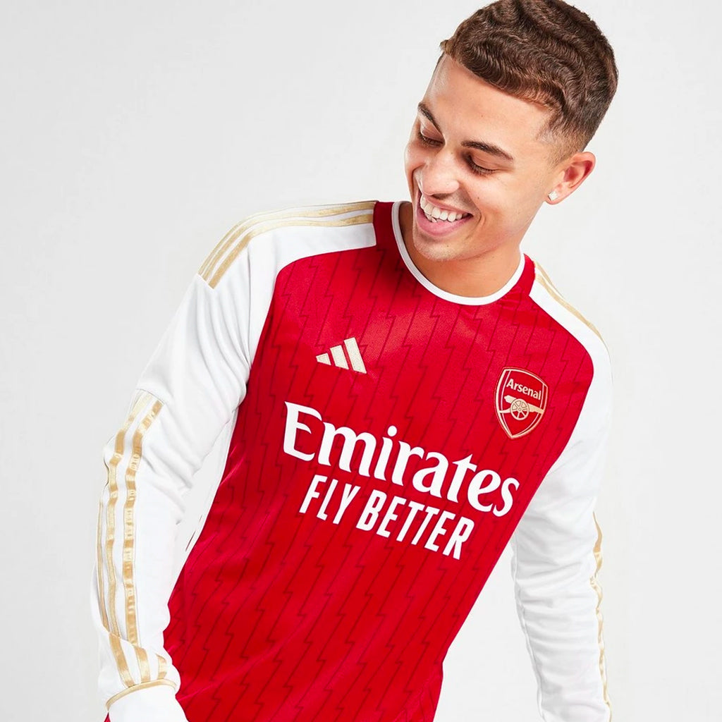 Arsenal Gunners 2023/24 Long Sleeve Home Shirt