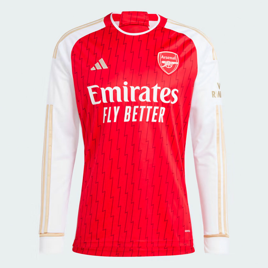 Arsenal Gunners 2023/24 Long Sleeve Home Shirt