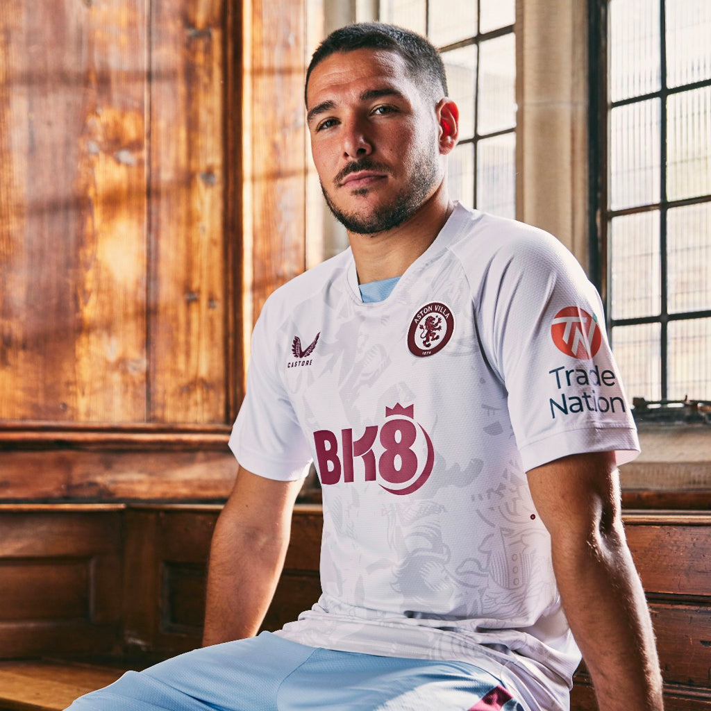 Aston Villa 2023/24 Away Jersey Shirt Kit