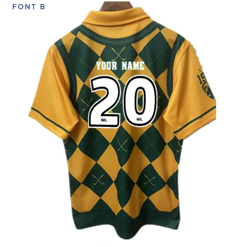 Australian Wallabies Polo Golf Shirt