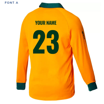 Australia Wallabies 2023 Rugby World Cup Long Sleeve Jersey