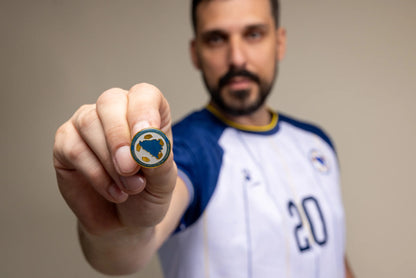 Bosnia and Herzegovina 2026 #20 Bosanac World Cup of Football Away Jersey Shirt
