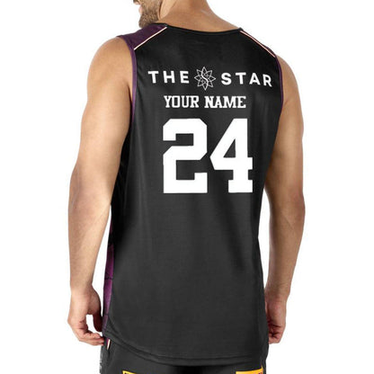 Brisbane Broncos 2025 River City Training Singlet