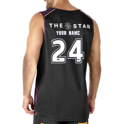 Brisbane Broncos 2025 River City Training Singlet