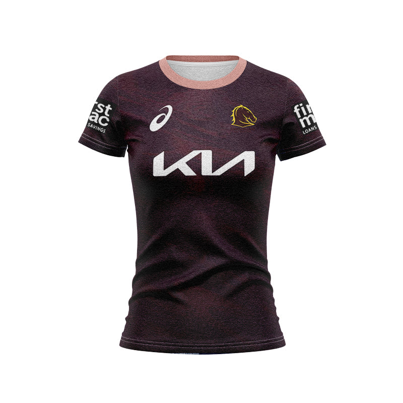 Brisbane Broncos 2023 Women's Training Shirt