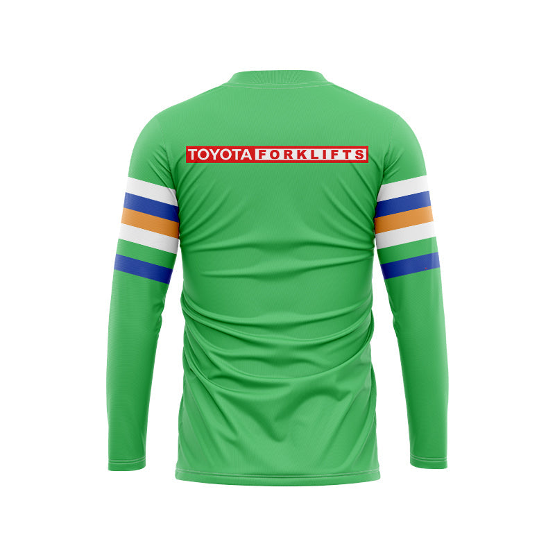 Canberra Raiders 2024 Long Sleeve Home Shirt