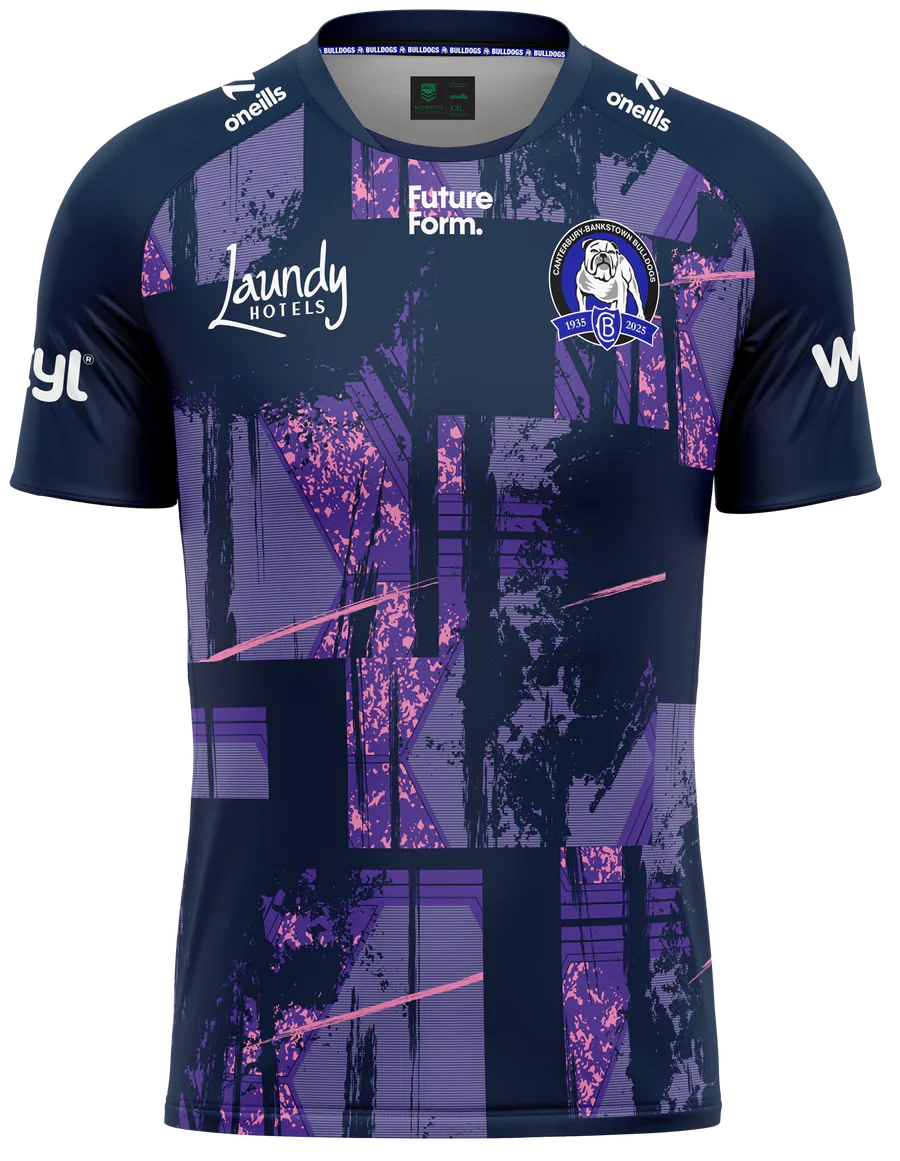 Canterbury Bankstown Bulldogs 2025 Captains Run Shirt