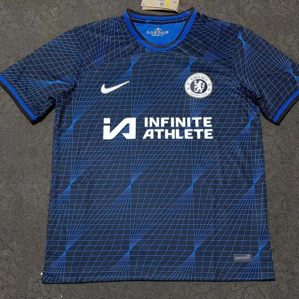 Chelsea 2023/24 Away Jersey Shirt (Sponsored)