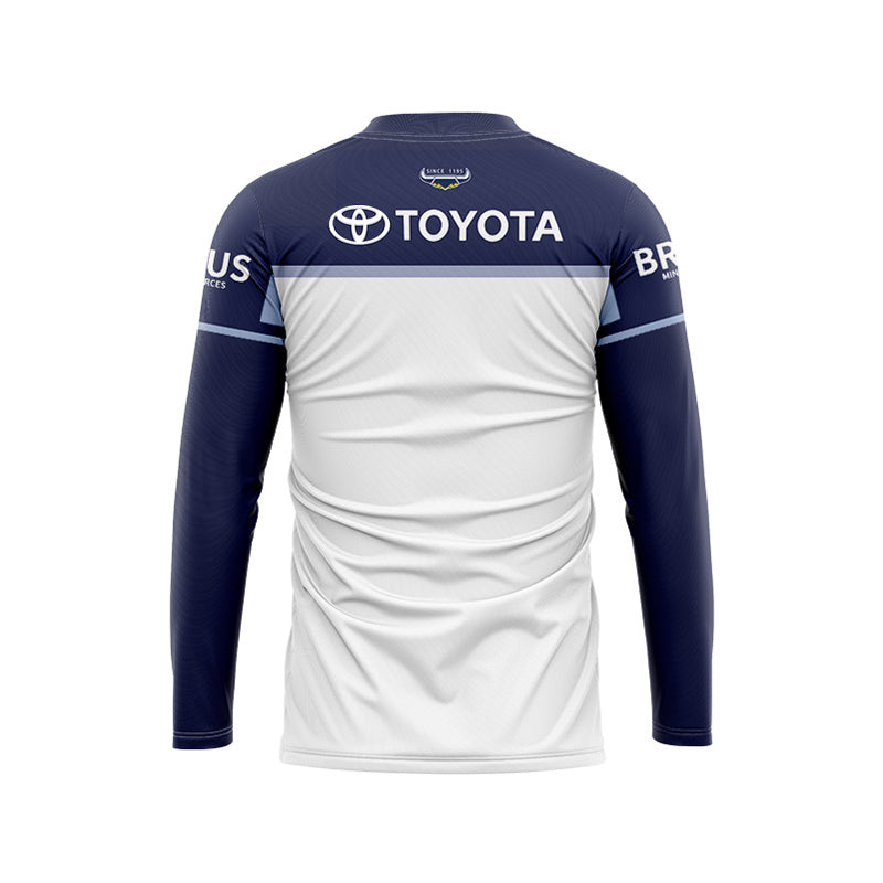 North Queensland Cowboys 2024 Long Sleeve Away Shirt