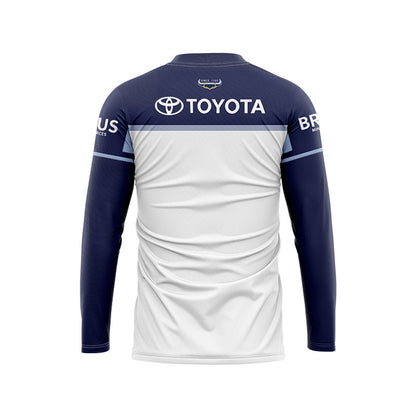 North Queensland Cowboys 2024 Long Sleeve Away Shirt