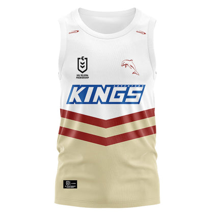 Redcliffe Dolphins 2024 Away Training Singlet