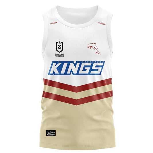 Redcliffe Dolphins 2024 Away Training Singlet