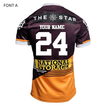 Brisbane Broncos 2024 Home Polo Shirt