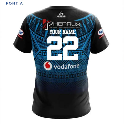 Fiji Bati 2022 Pacific Test Jersey