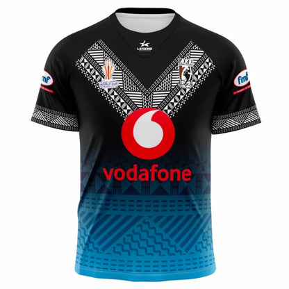 Fiji Bati 2022 Rugby League World Cup Away Jersey