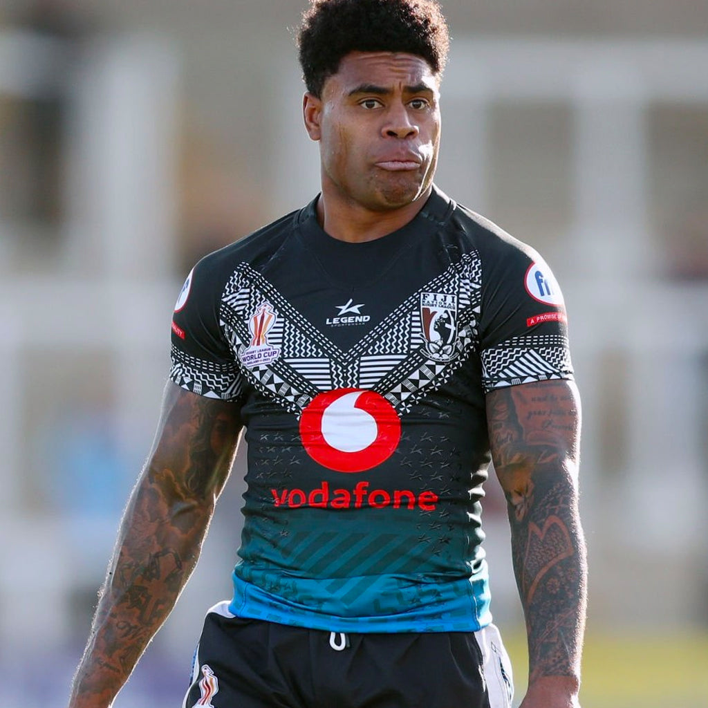 Fiji Bati 2022 Rugby League World Cup Away Jersey
