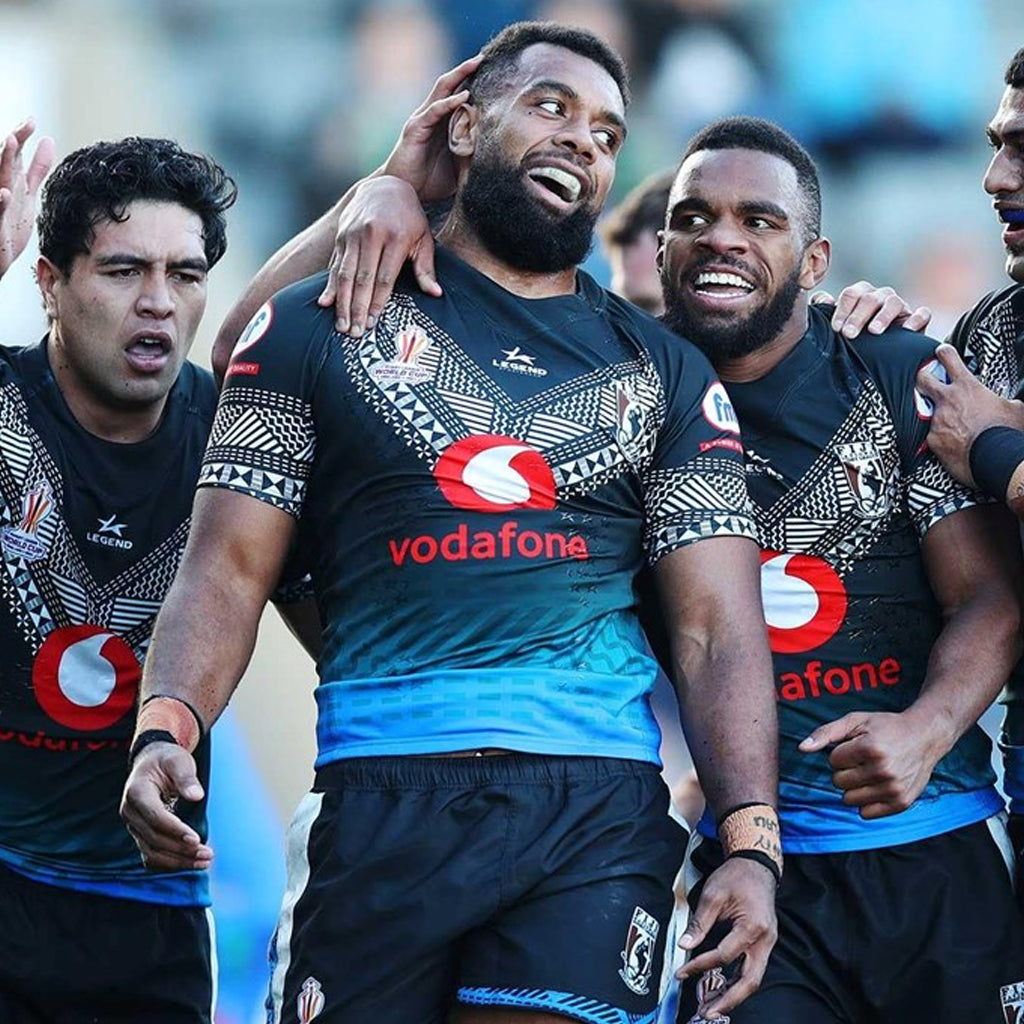 Fiji Bati 2022 Rugby League World Cup Away Jersey