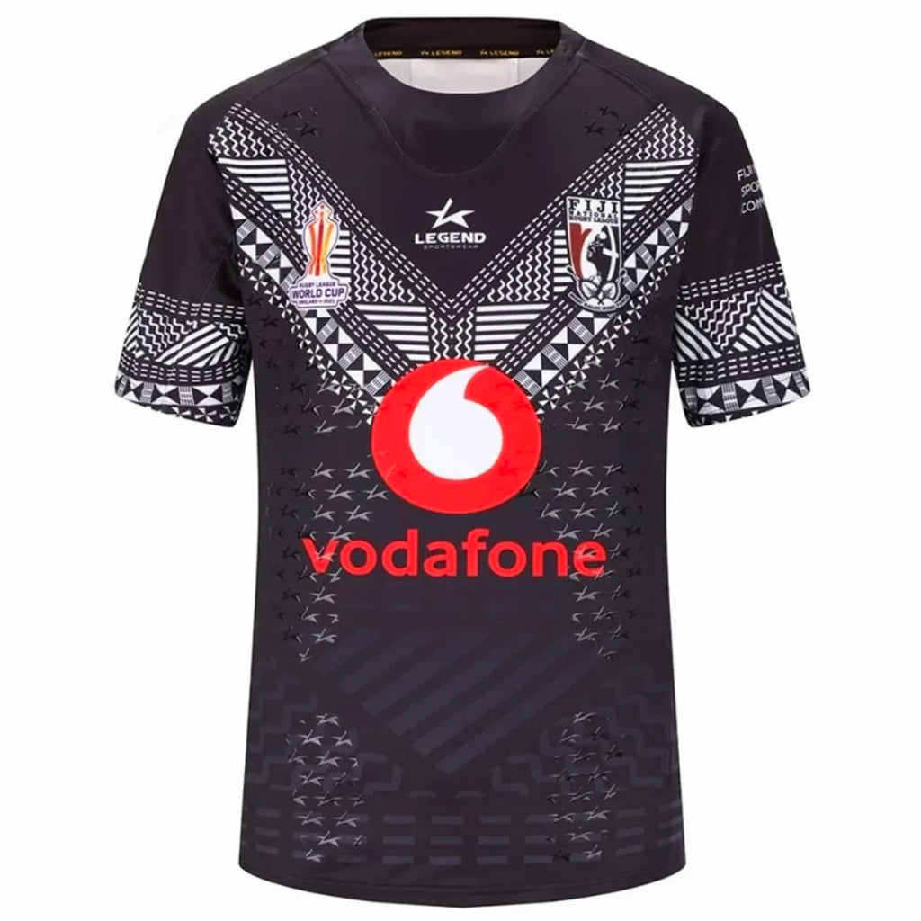 Fiji Bati 2022 World Cup Rugby League Warm Up Jersey