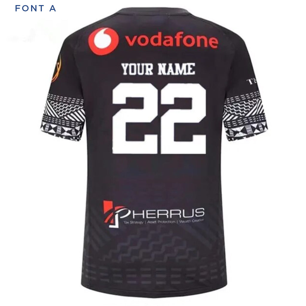 Fiji Bati 2022 World Cup Rugby League Warm Up Jersey