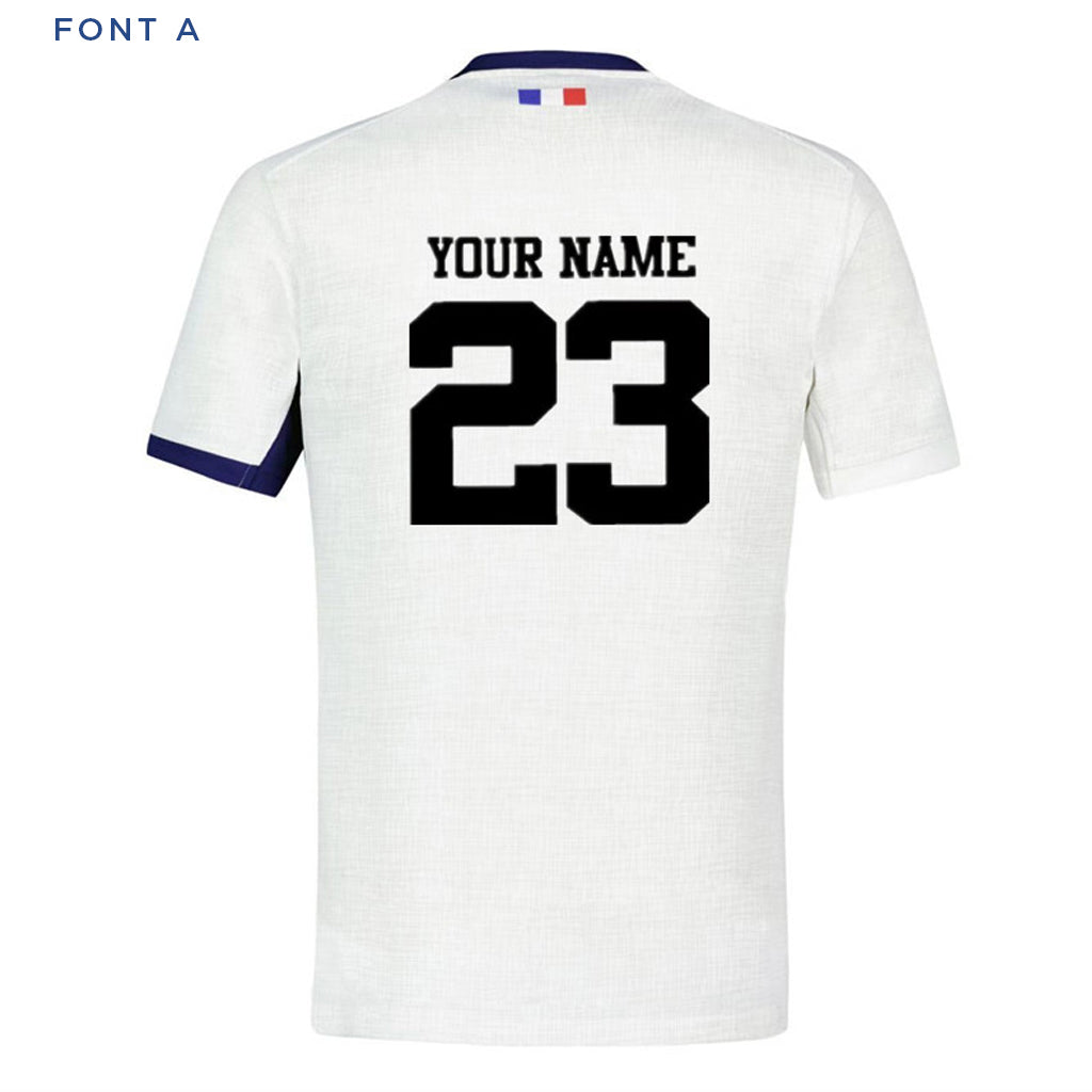 France Les Bleus 2023 Rugby World Cup Women's Away Shirt