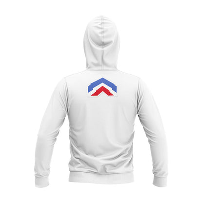 France Les Bleus 2023 Six Nations Rugby Kids Away Hoodie