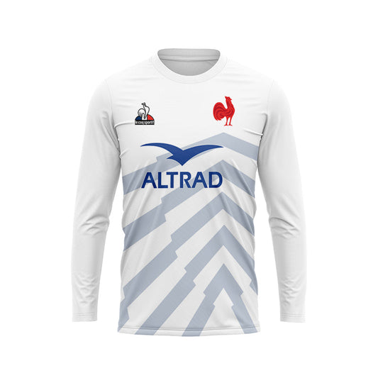 France Les Bleus Six Nations Rugby Long Sleeve 2023 Away Shirt
