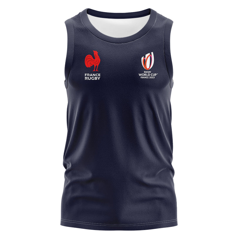 France Les Bleus 2023 Rugby World Cup Home Singlet