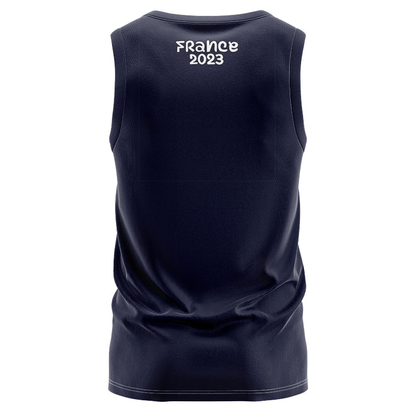 France Les Bleus 2023 Rugby World Cup Home Singlet