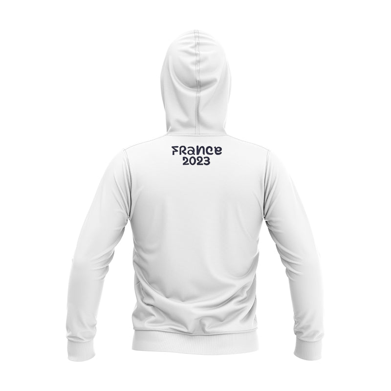 France Les Bleus 2023 Rugby World Cup Kids Away Hoodie