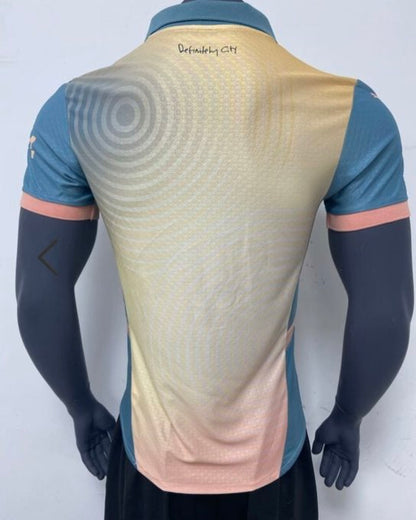 Manchester City 2024/25 Fourth Jersey Shirt designed by Noel Gallagher