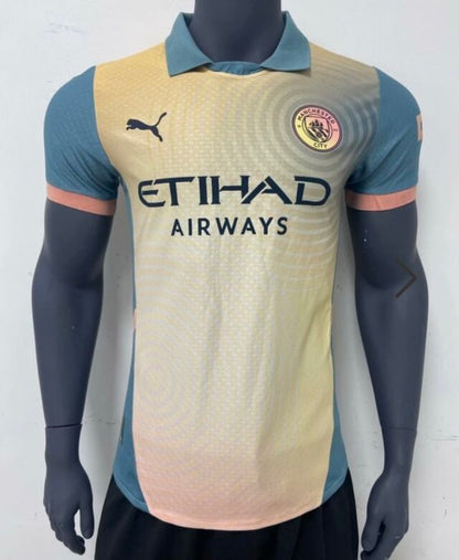 Manchester City 2024/25 Fourth Jersey Shirt designed by Noel Gallagher