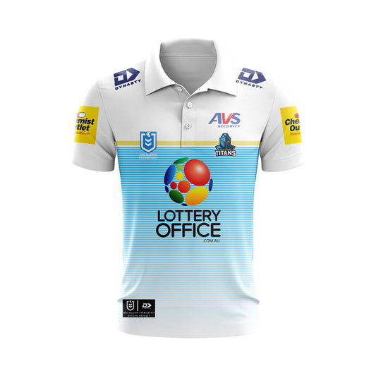 Gold Coast Titans 2024 Away Polo Shirt