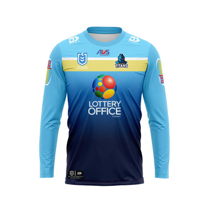 Gold Coast Titans 2024 Long Sleeve Home Shirt