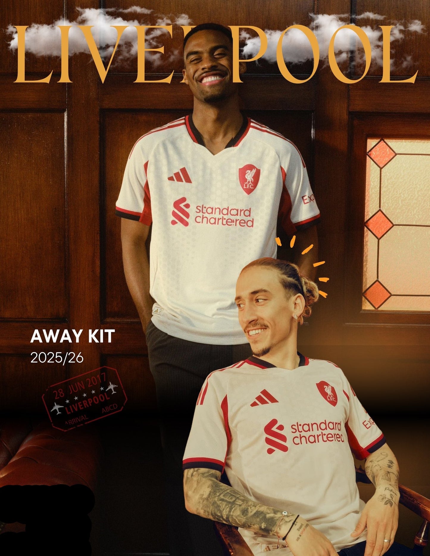 Liverpool 2025/26 Player's Edition Away Jersey Shirt