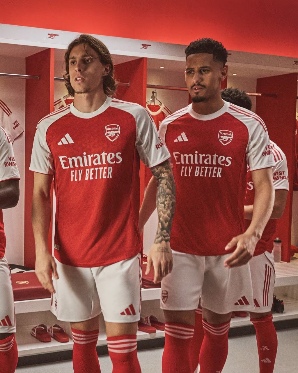 Arsenal Gunners 2025/26 Players Edition Home Jersey Shirt