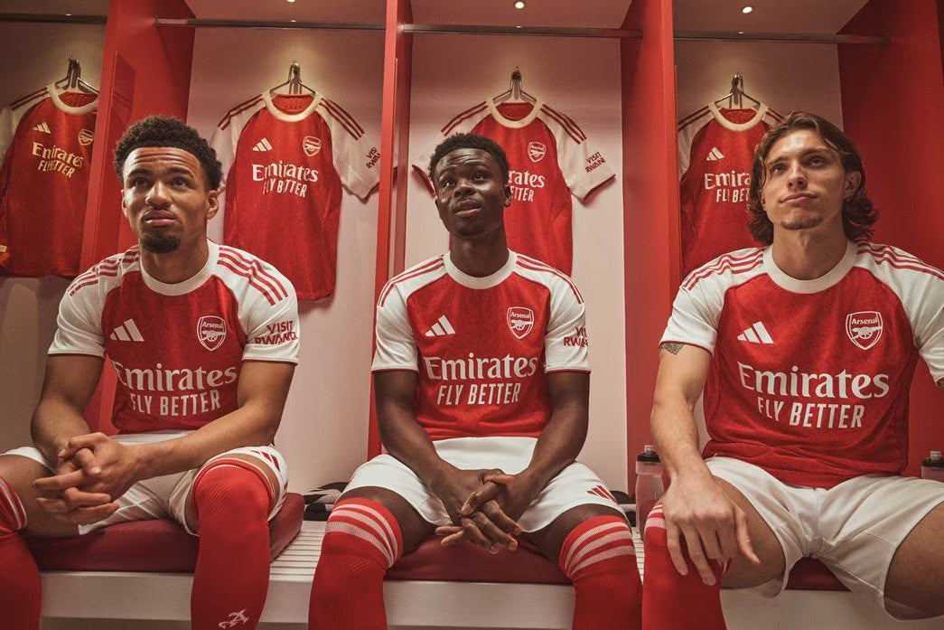 Arsenal Gunners 2025/26 Players Edition Home Jersey Shirt