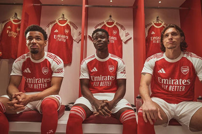 Arsenal Gunners 2025/26 Players Edition Home Jersey Shirt