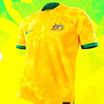 Australian Socceroos 2022 World Cup Home Jersey
