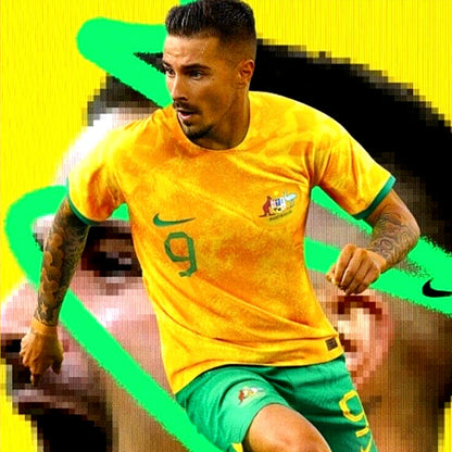 Australian Socceroos 2022 World Cup Home Jersey