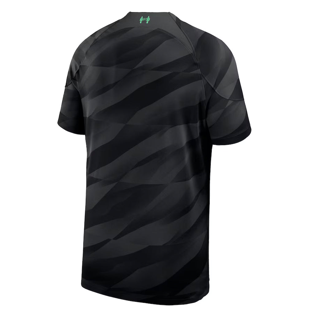 Liverpool 2023/24 Goalkeeper Short Sleeve Jersey Shirt Kit # 1