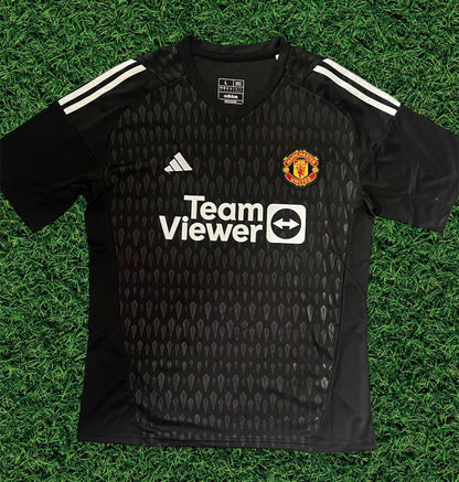 Manchester United 2023/24 Goalkeeper Jersey Shirt # 3 Short Sleeve Shirt